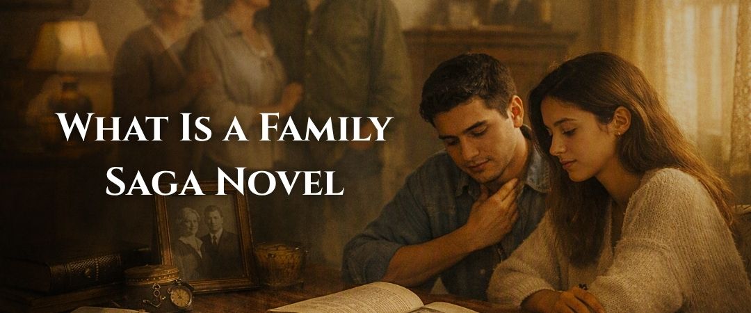 What is a family saga novel