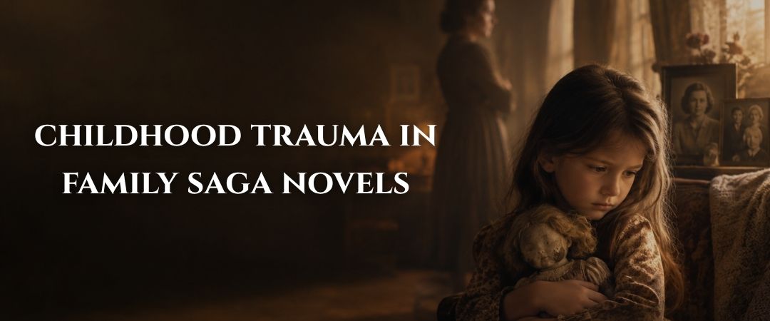 childhood trauma in family saga novels